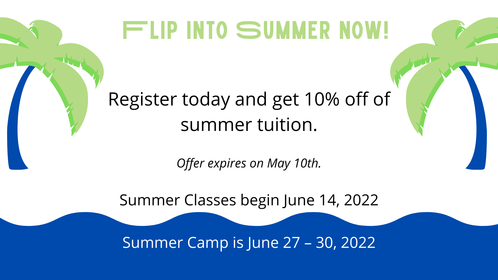 Summer Gym Popup